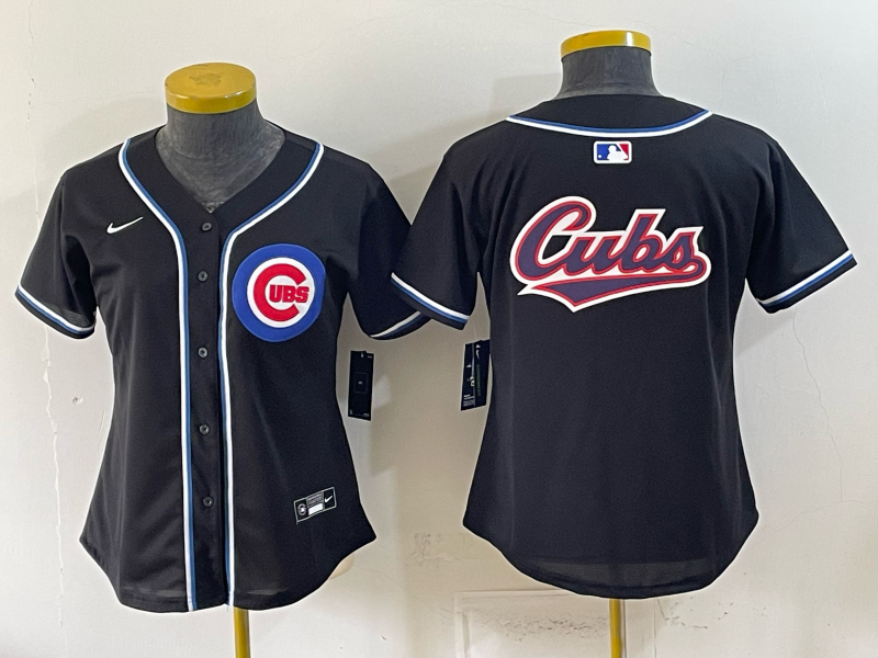 Women 2026 Chicago Cubs Banks Blue Game Nike MLB Jersey 072201